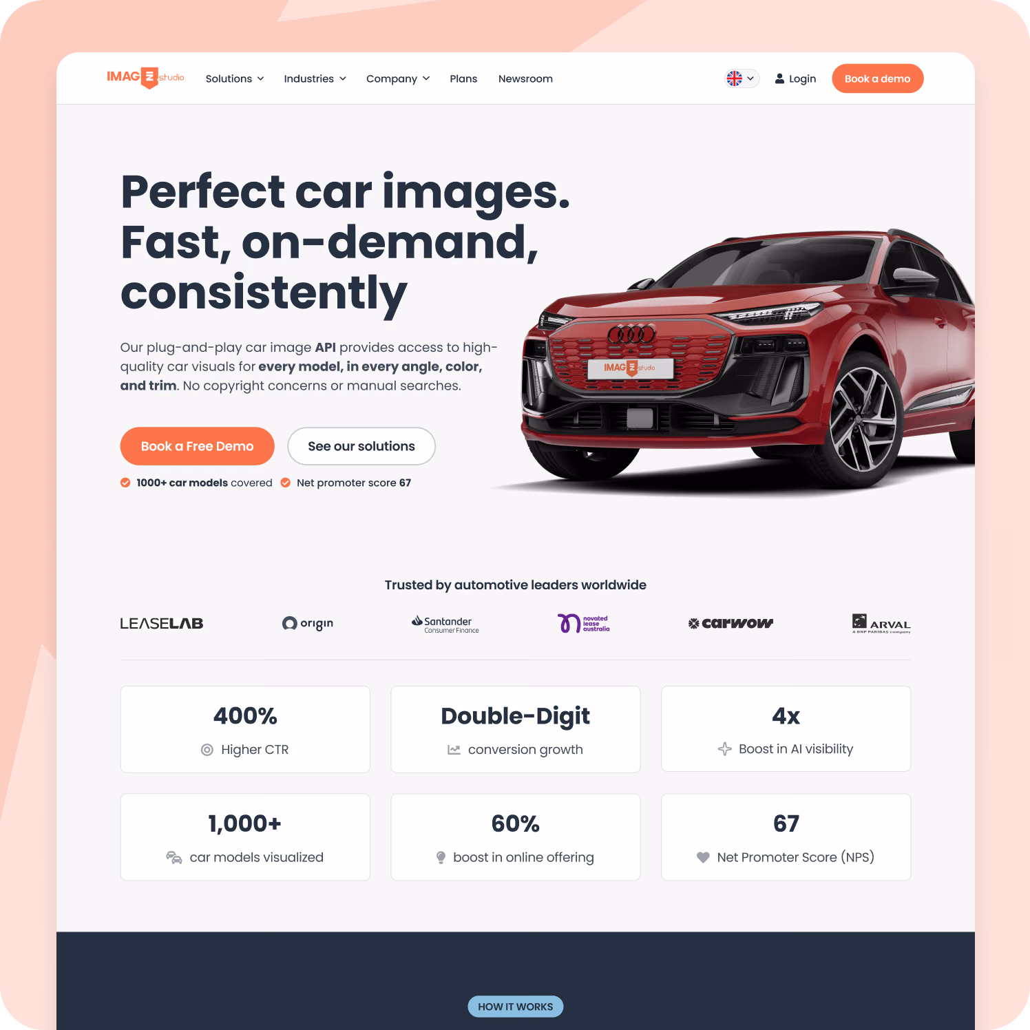 IMAGIN.studio website redesign
